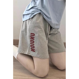 《現貨下單》休閒短褲女夏季小個子寬鬆顯瘦高腰日系港風chic五分褲闊腿運動褲