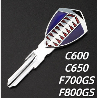 適用BMW機車鑰匙胚C600 C650 F700GS F800GS車鑰匙改裝柄