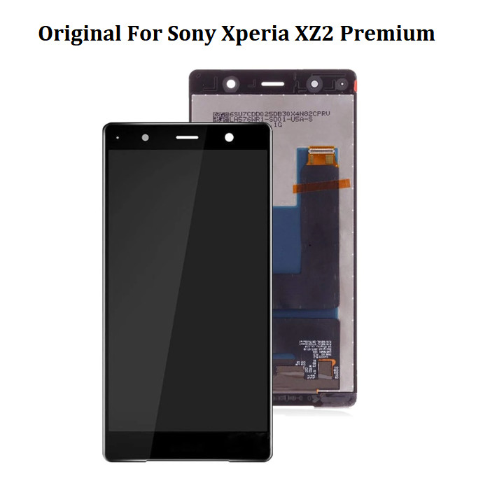 5.8" 原裝 LCD 適用於索尼 Xperia XZ2 Premium Dual H8166 LCD 顯示屏,帶觸摸屏