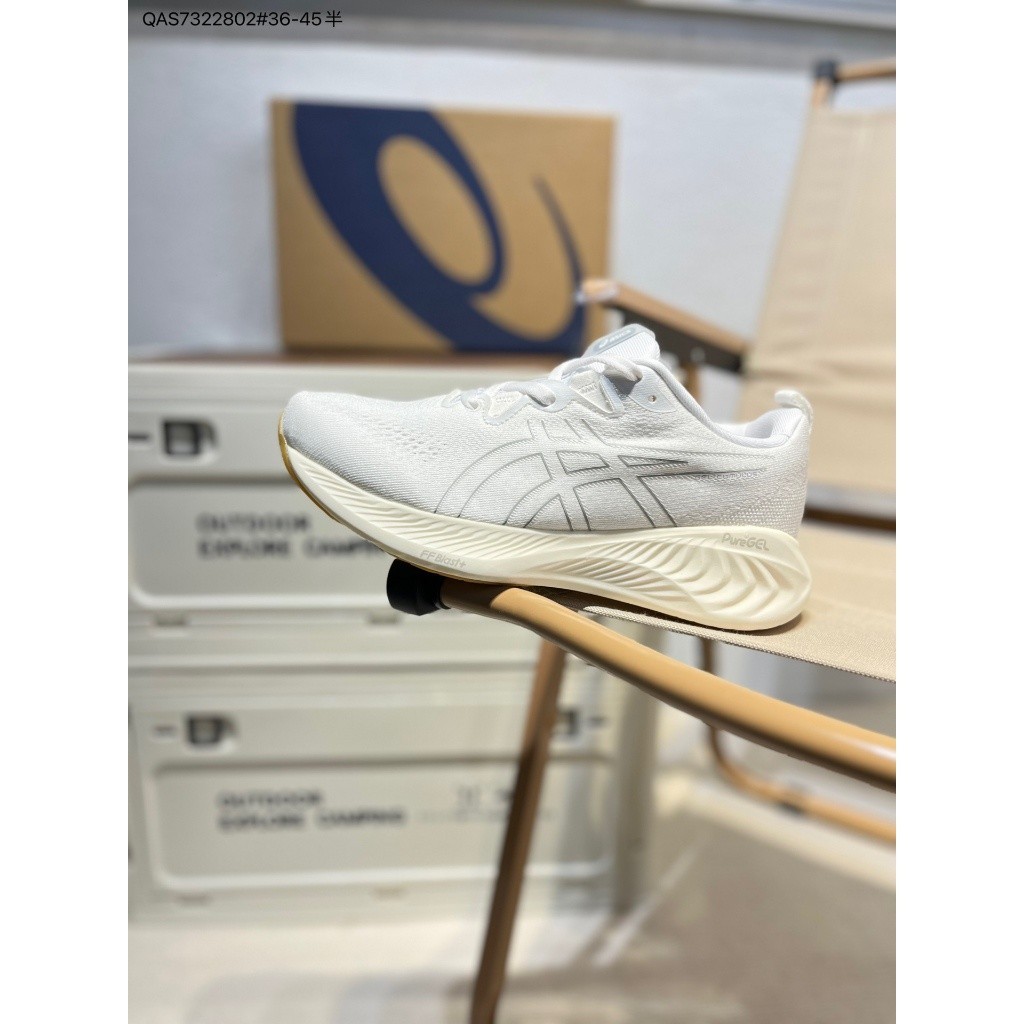 2024 Asics GEL-CUMULUS 25男女厚底跑鞋戶外減震耐磨低幫跑步鞋