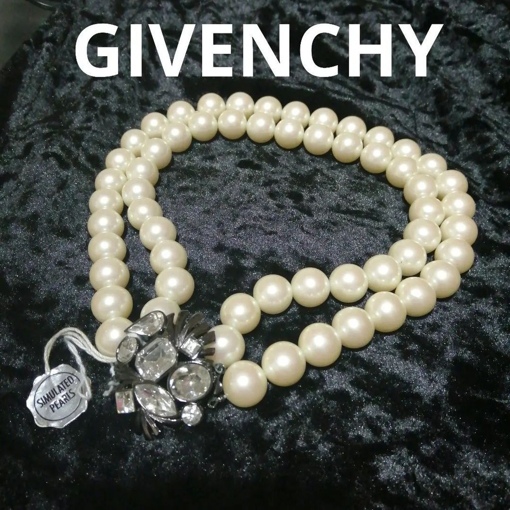近全新 Givenchy 項鍊 頸鏈 珍珠 日本直送 二手