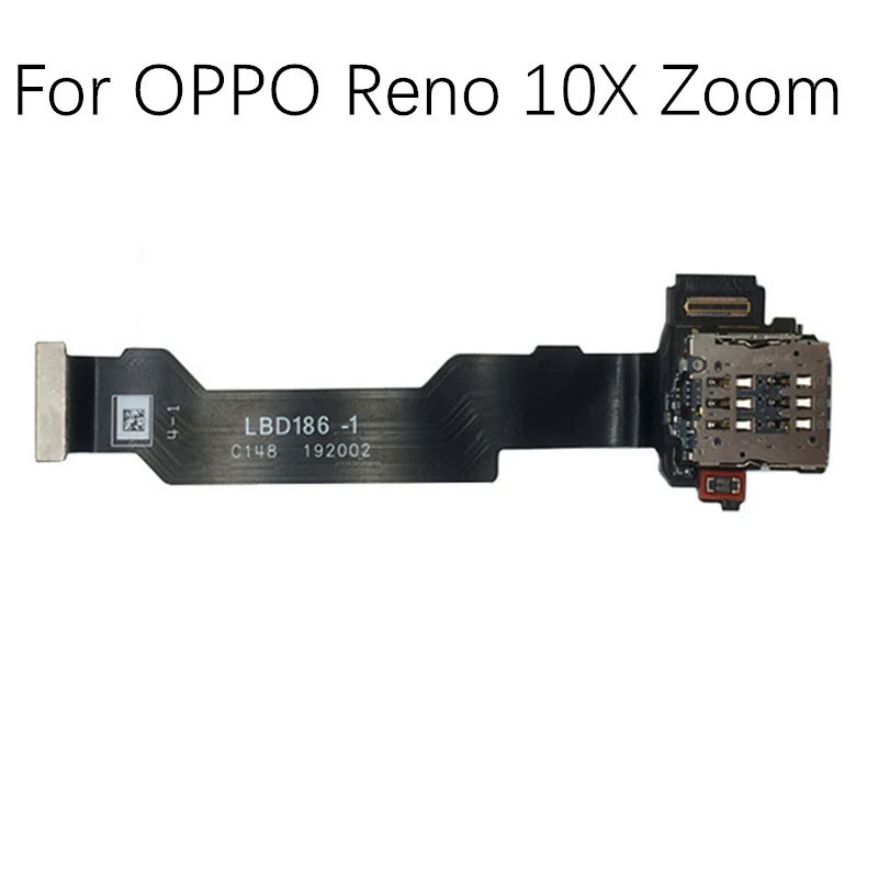 用於 OPPO Reno 10X 變焦更換部件的卡槽 SIM 卡夾排線