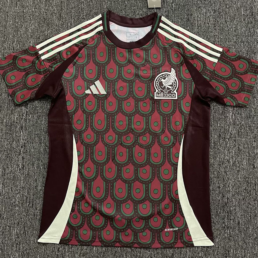 墨西哥主 歐洲杯 球衣 24-25聯賽足球服 泰版球衣 球迷版足球服 俱樂部 國家隊 泰版足球服 運動上衣 D5