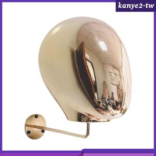 [KY] 壁掛式帽子架帽子收納架易於安裝人體模型頭帽子展示架