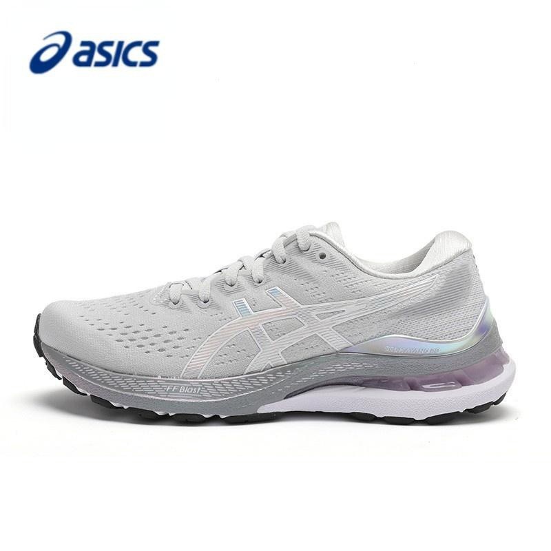 亞瑟士 Asics 運動鞋女跑步鞋 GEL-CAYANO 28 (2E) 白金版 1012B133 舒適穩定運動支撐透氣
