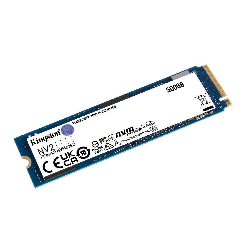 【Kingston 金士頓】NV2 500G M.2 PCIe SSD固態硬碟