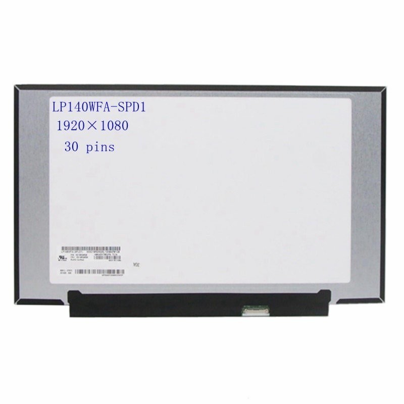 原裝 14.0 英寸LP140WFA-SPD1 NV140FHM-N48 N140HCA-EAC LCD LED 顯示屏