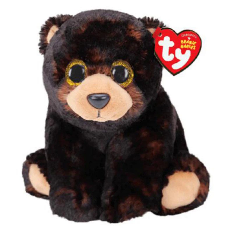 Ty Beanie Boos Baby Kodi the Black Bear(6寸)15CM毛絨玩具兒童聖誕動物卡通公