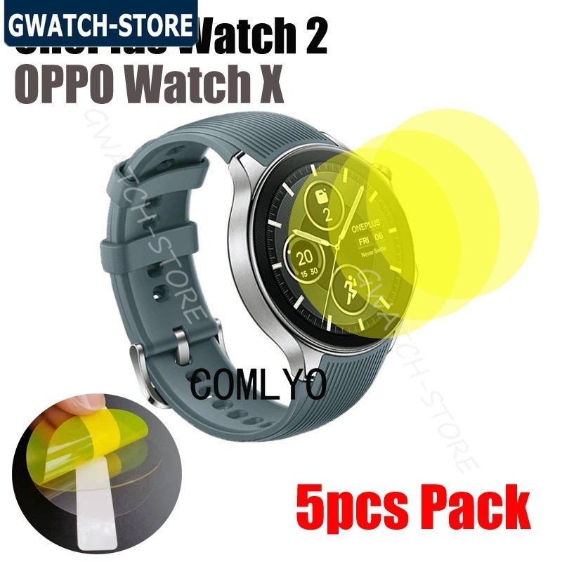 適用於 OnePlus watch 2 / OPPO watch X 智能手錶 保護膜 軟膜 超薄 保護贴 高清