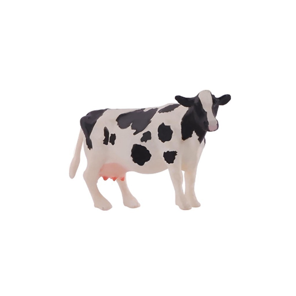 [WhbadguyojTW] 1/64 比例牛模型建築迷你農場動物公仔用於火車站佈局