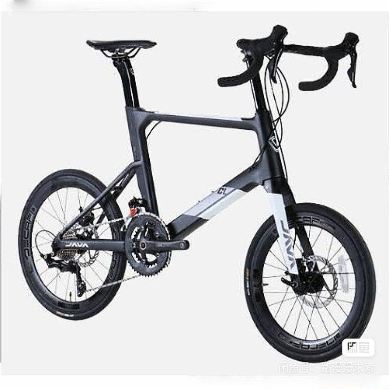 【臺灣專供】JAVA小輪車碳纖維腳踏車全碳小輪款變速男女款賽車小輪徑成人單車