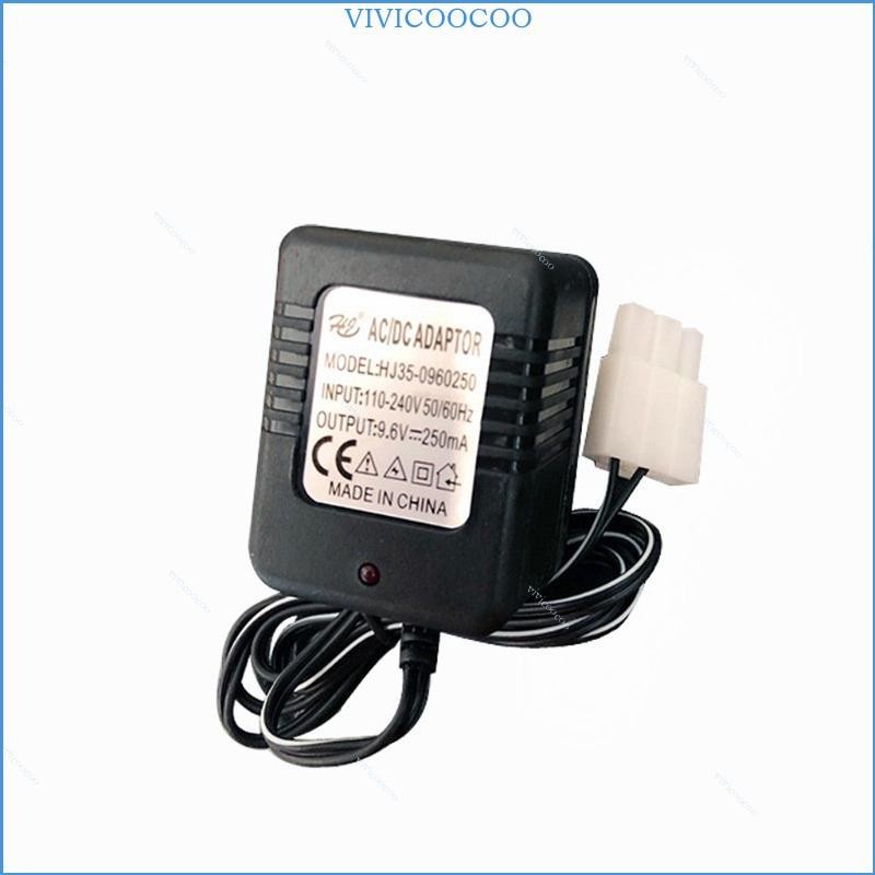 田宮 Vivi 9 6v 充電器適用於 NiCd NiMH 電池 100v-240v 輸出 9 6v 250ma 帶 T