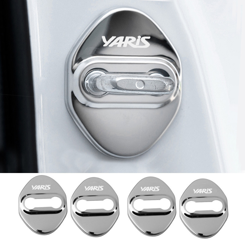 4 件裝車門鎖蓋保護汽車配件適用於 Yaris 10 系列 Yaris Cross 10 系列 2020-2022 20