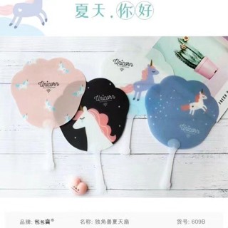 ✨萌貝貝🌈卡通塑膠扇子兒童夏季可愛蒲扇夏天家用耐用抗折防水扇學生便攜扇
