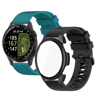 Garmin Approach S50 錶帶錶殼螢幕保護套外殼配件適用於 Garmin Approach S50 錶帶替