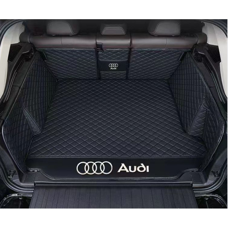 奧迪 audi 汽車後備箱墊適用於奧迪a3 Q3 A4 Q5 Q7 S3 S4 其他車型可定制防水耐磨防滑健康後車廂墊