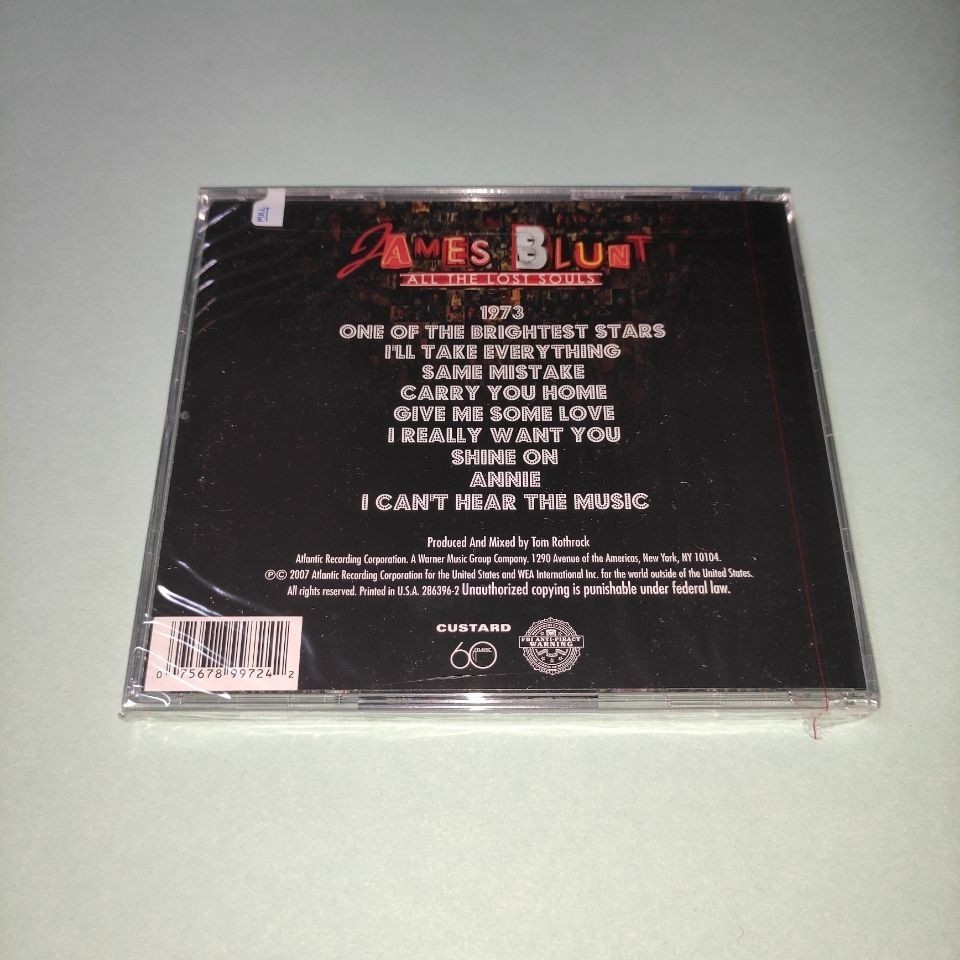 【優選好物】情歌王子James Blunt All the Lost Souls CD