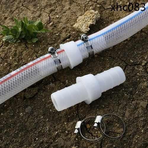 熱銷· 4分6分1寸1.2寸軟管快速接頭塑膠水管修補活接頭農用膠管連接件