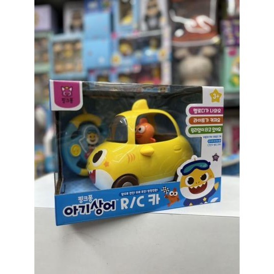 現貨/pinkfong  鯊魚寶寶 韓國玩具代購 北鼻蝦 蝦嘟嘟 遙控車玩具