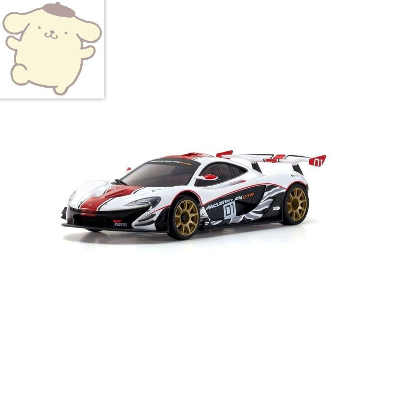 高達 MZP235WR ASC車殼 MR03RWD McLaren P1™ GTR White/Red