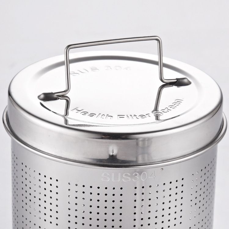 養生壺過濾網304不鏽鋼免安裝過濾中藥花茶黑茶茶漏網過濾桶