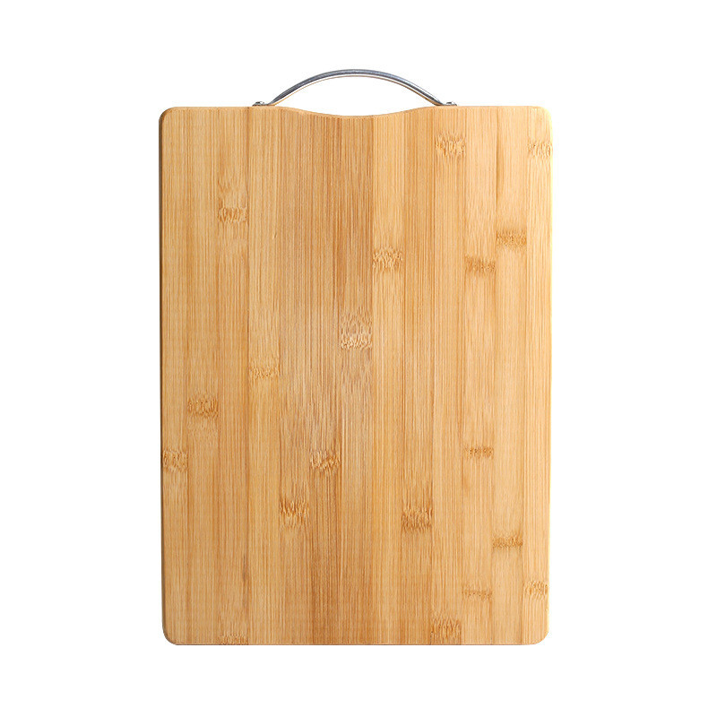 竹菜板切菜板加厚砧板家用案板型剁肉鋁製批發提手雙面擀麵可用反