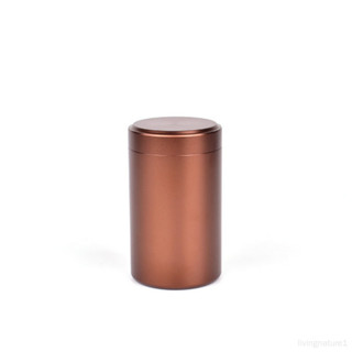 小茶葉罐 迷你鈦鋁合金不鏽鋼密封茶盒鋁罐 便攜罐子 茶罐