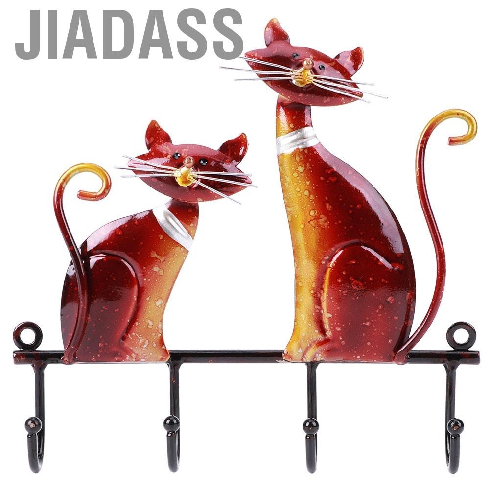 Jiadass 復古壁掛架 耐用貓形 易於安裝