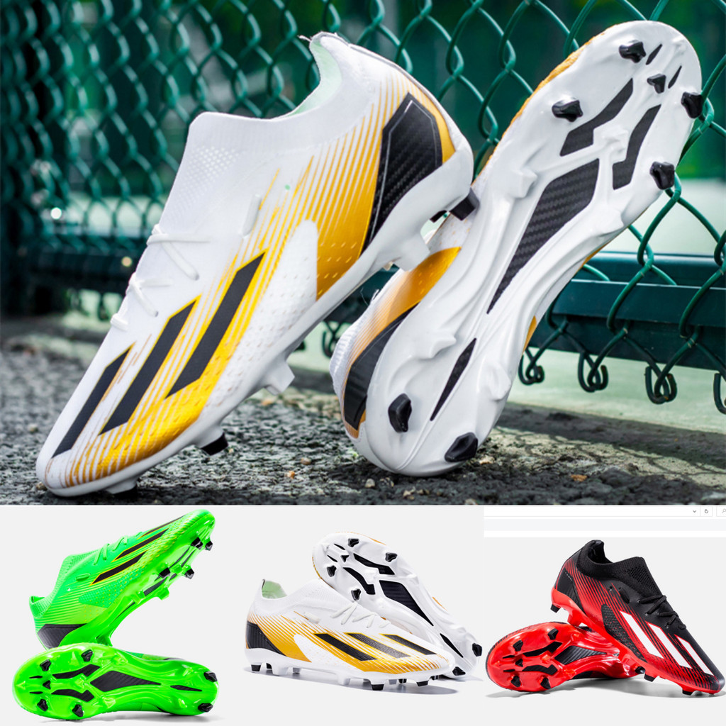 愛迪達 [2024 新]阿迪達斯 X Speedportal .1 高品質低幫/低踝時尚 FG/長釘鞋五人制足球鞋運動鞋