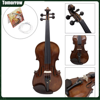 Tol 小提琴弦不銹鋼鍍鎳小提琴弦替換樂器配件
