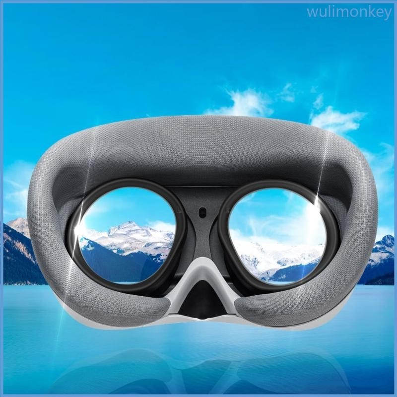 Wu VR 鏡頭防刮環適用於 Pico 4 VR 眼鏡 VR 近視眼鏡框 2PCS