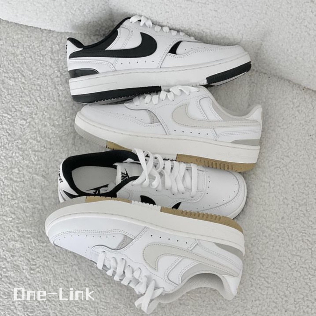 Nike Gamma Force 厚底增高 米白 黑白 奶油白 小白鞋 DX9176-103 100