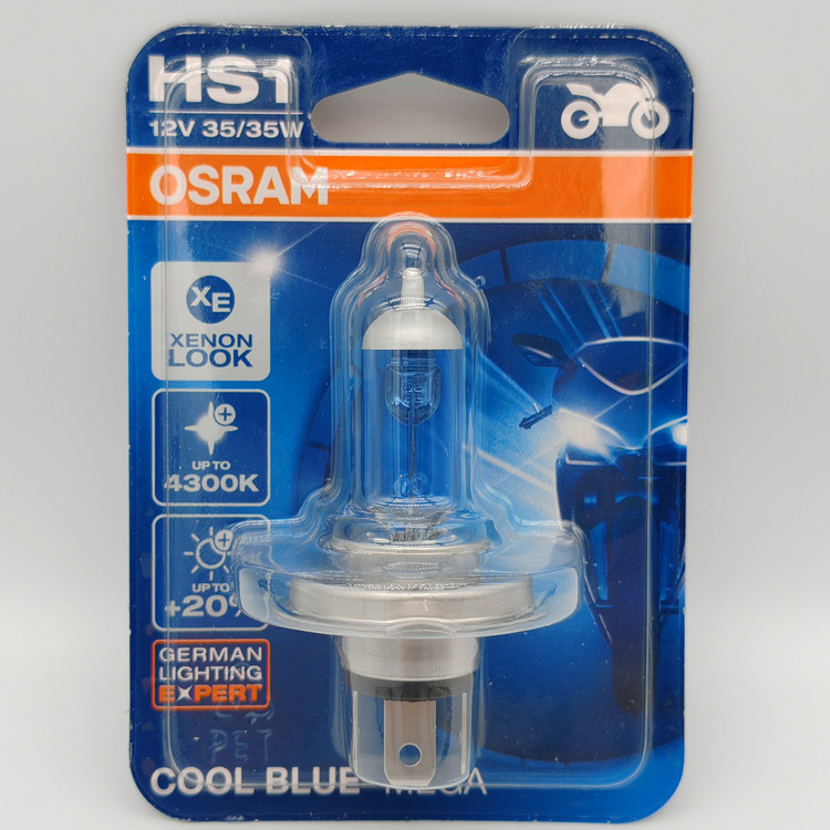 歐司朗 OSRAM HS1 12V 35/35W PX43t 64185CBM 4300K 酷藍大燈泡