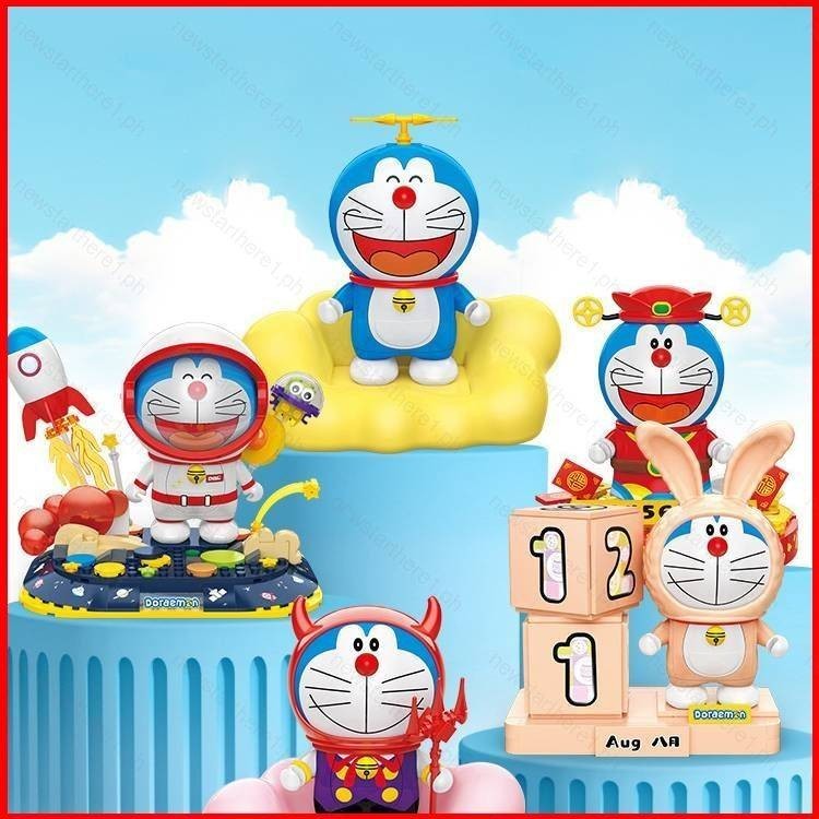 哆啦夢 Jason Doraemon 積木角色扮演宇航員 Koakuma Minifigure 模型娃娃玩具兒童禮物系列