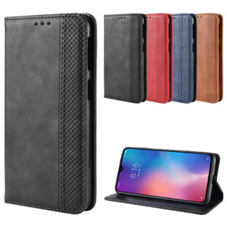 適用小米9 Lite手機套磁吸翻蓋皮套Xiaomi 9Lite插卡錢包款保護殼