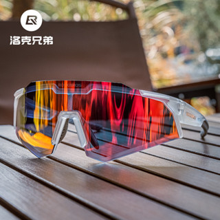【正品】ROCKBROS洛克兄弟騎行眼鏡 變色偏光近視 自行車跑步戶外運動眼鏡 騎行眼鏡 防風沙眼鏡 公路車騎行眼鏡