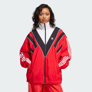 Adidas Rasant Tt JW9741 女 立領外套 運動外套 休閒穿搭 紅 白黑 亞版