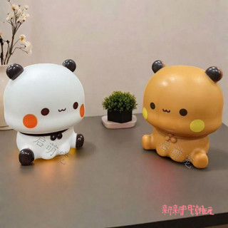 【熊貓一二布布小夜燈】新品🔥網紅ins 床頭拍拍燈 兒童伴睡眠燈 護眼燈桌燈擺件 送男女生 小朋友 兒童節禮物 生日禮物