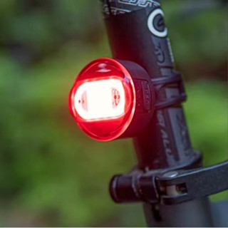 Usb可充電安全紅色cob尾燈防水公路自行車燈自行車尾燈