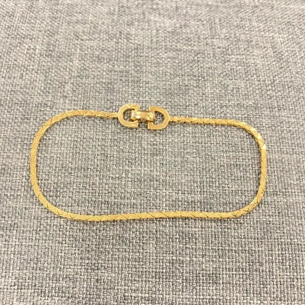 Dior 迪奧 手環 手鍊 金色 日本直送 二手