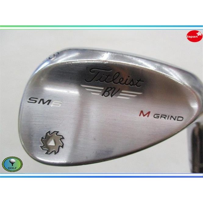 Titleist Vokey SM6 Tour 鍍鉻挖起桿 56° S200 Flex