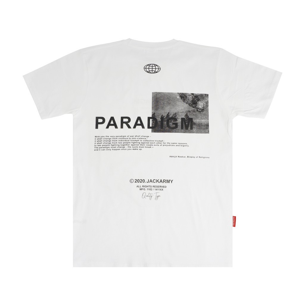 Jackarmy T 恤 Paradigm Combed24s