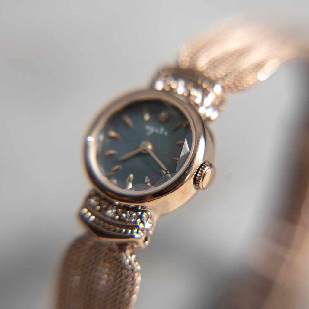 【現貨速發】日本agete手錶女款中古限定日系職場手錶感小錶盤高檔中古石英女