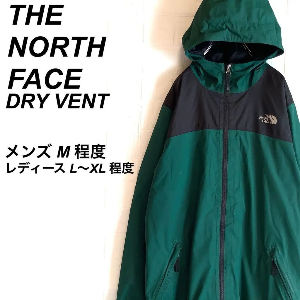 THE NORTH FACE 北面 夾克外套 綠色 春季 日本直送 二手