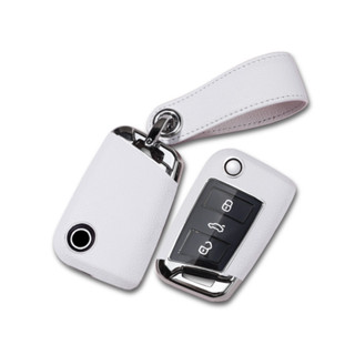 VOLKSWAGEN 大眾tayron/tiguan/sigtar/golf7.5/bora智能遙控車鑰匙裝飾保護配件汽