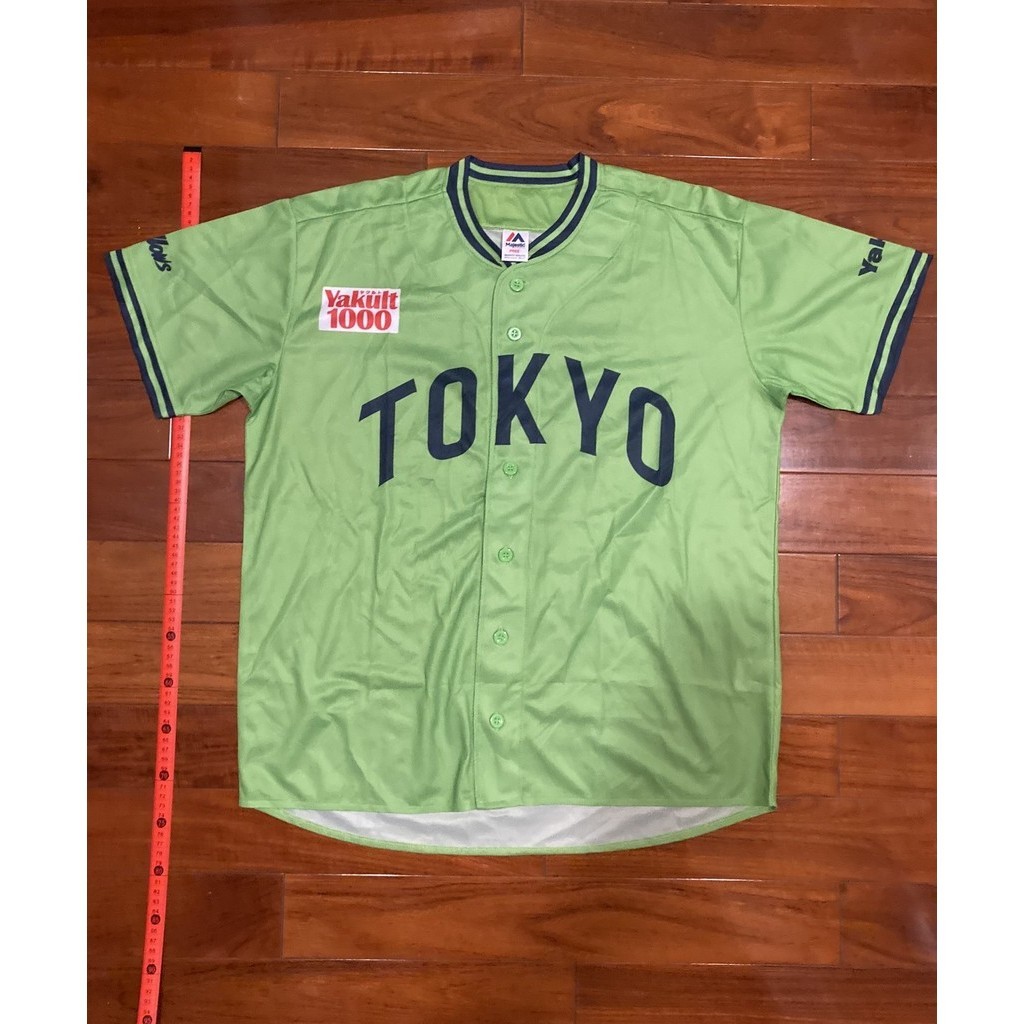 養樂多燕子 1000綠色 應援球衣(51罩衫 球迷 職棒 日職 日本 NPB 東京 棒球 壘球 棒壘)
