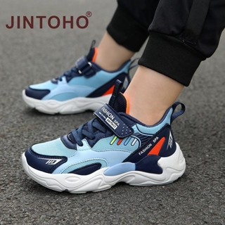 Jintoho童鞋透氣網面運動鞋女童休閒跑步運動鞋男童舒適童鞋