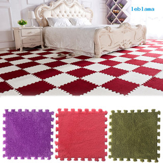 [LBA]拼接絨地墊絨面地毯拼圖泡沫墊eva臥室滿鋪家用地板墊爬行墊