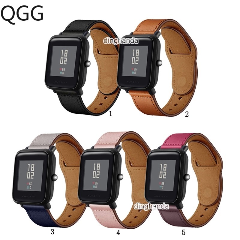 華米Huami Amazfit 米動手錶 青春版 皮帶錶帶 GTS 2 2E 3 4 MINI 真皮錶帶