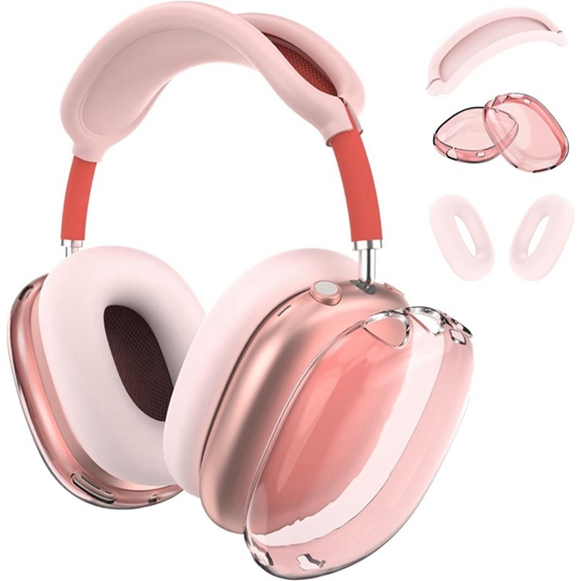 親膚 5IN1 適用於 Airpods Max 耳機套矽膠保護套 Airpod Max 防刮耳機配件
